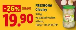 Lidl FRESHONA Cibulky nabídka