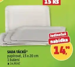 Penny Market Sada tácků nabídka