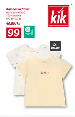 Kik Kojenecká trička nabídka