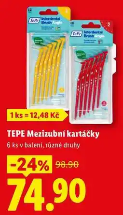 Lidl TEPE Mezizubní kartáčky, 6 ks nabídka
