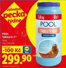 Lidl POOL Tablety 6 v 1 nabídka
