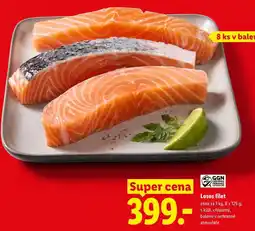 Lidl Losos filet, 1 kg nabídka