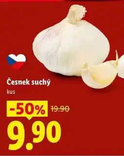 Lidl Česnek suchý, kus nabídka
