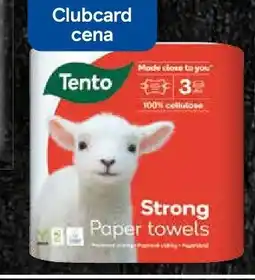 Tesco Tento Kuchyňské utěrky Strong nabídka