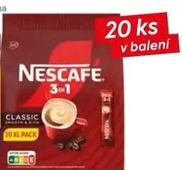 Tesco Nescafé 3v1 Classic Instantní káva nabídka
