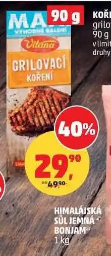 Penny Market Vitana Grilovací koření nabídka
