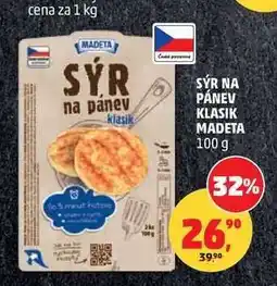 Penny Market Sýr na pánev Klasik Madeta 100 g nabídka