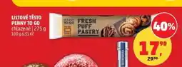Penny Market LISTOVÉ TĚSTO PENNY TO GO nabídka
