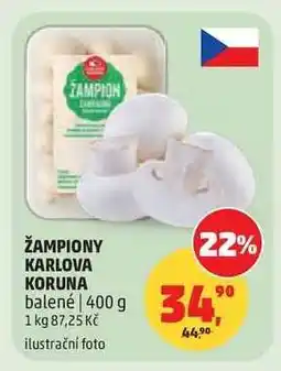 Penny Market Žampiony Karlova Koruna nabídka