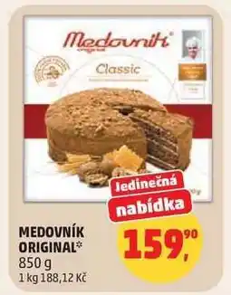 Penny Market MEDOVNÍK ORIGINAL nabídka