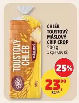 Penny Market Chléb toustový máslový Crip Crop nabídka