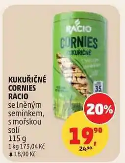 Penny Market KUKUŘIČNÉ CORNIES RACIO nabídka