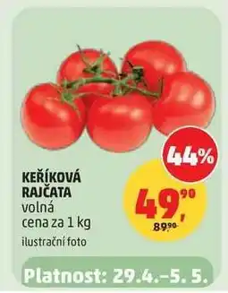 Penny Market KEŘÍKOVÁ RAJČATA nabídka
