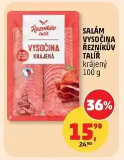 Penny Market SALÁM VYSOČINA ŘEZNÍKŮV TALÍŘ krájený nabídka