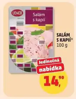 Penny Market SALÁM S KAPÍ nabídka