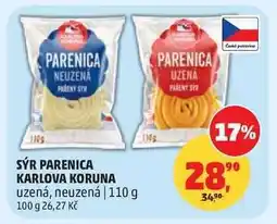 Penny Market SÝR PARENICA KARLOVA KORUNA nabídka