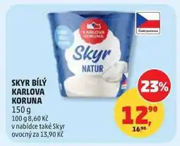 Penny Market Skyr bílý Karlova Koruna nabídka