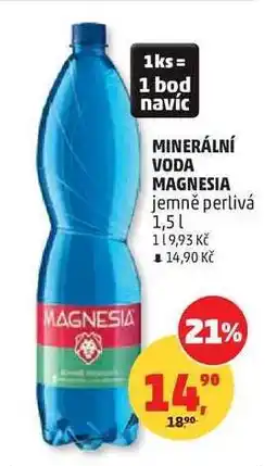 Penny Market MINERÁLNÍ VODA MAGNESIA nabídka