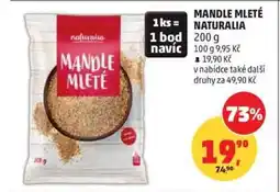 Penny Market MANDLE MLETÉ NATURALIA nabídka