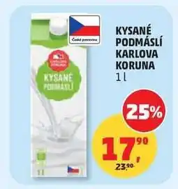 Penny Market Kysané podmáslí Karlova Koruna nabídka