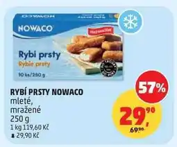 Penny Market RYBÍ PRSTY NOWACO nabídka