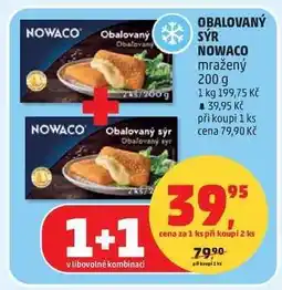 Penny Market Obalovaný sýr NOWACO nabídka