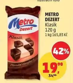 Penny Market Metro Dezert Klasik nabídka