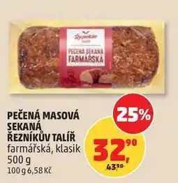 Penny Market Pečená masová sekaná Řezníkův talíř nabídka