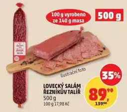 Penny Market LOVECKÝ SALÁM ŘEZNÍKŮV TALÍŘ nabídka