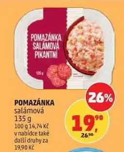 Penny Market Pomazánka salámová nabídka