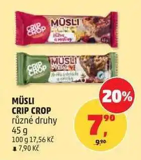 Penny Market MÜSLI CRIP CROP nabídka