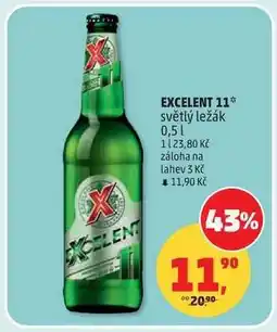 Penny Market EXCELENT 11 světlý ležák 0,5 l nabídka