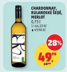 Penny Market Chardonnay, Rulandské šedé, Merlot nabídka
