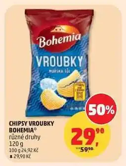 Penny Market CHIPSY VROUBKY BOHEMIA nabídka