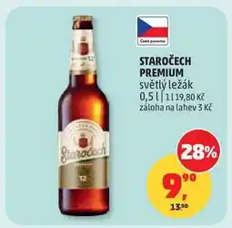 Penny Market STAROČECH PREMIUM světlý ležák nabídka