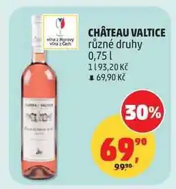 Penny Market CHÂTEAU VALTICE různé druhy nabídka