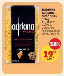 Penny Market TĚSTOVINY ADRIANA nabídka