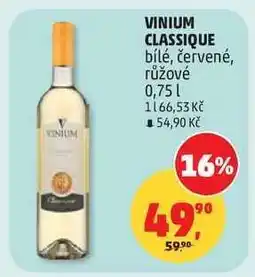 Penny Market VINIUM CLASSIQUE nabídka