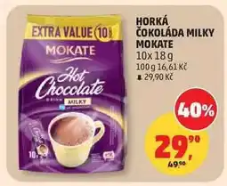 Penny Market Horká čokoláda Milky Mokate nabídka