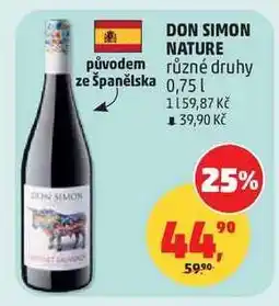 Penny Market DON SIMON NATURE nabídka