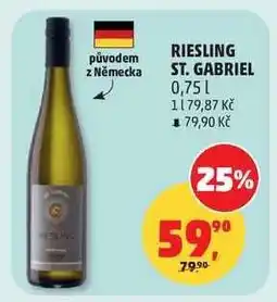 Penny Market RIESLING ST. GABRIEL nabídka