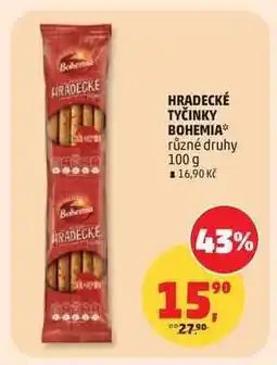 Penny Market HRADECKÉ TYČINKY BOHEMIA nabídka