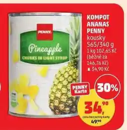 Penny Market KOMPOT ANANAS PENNY nabídka