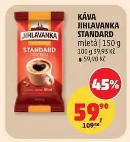 Penny Market KÁVA JIHLAVANKA STANDARD nabídka