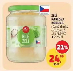 Penny Market ZELÍ KARLOVA KORUNA nabídka