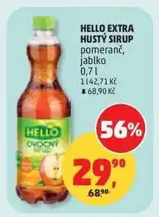 Penny Market HELLO EXTRA HUSTÝ SIRUP nabídka