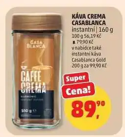 Penny Market KÁVA CREMA CASABLANCA instantní nabídka