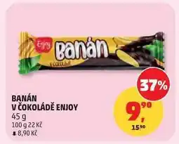Penny Market BANÁN V ČOKOLÁDĚ ENJOY nabídka