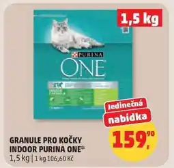 Penny Market Granule pro kočky Indoor Purina ONE nabídka