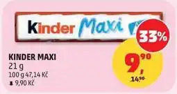Penny Market Kinder Maxi nabídka